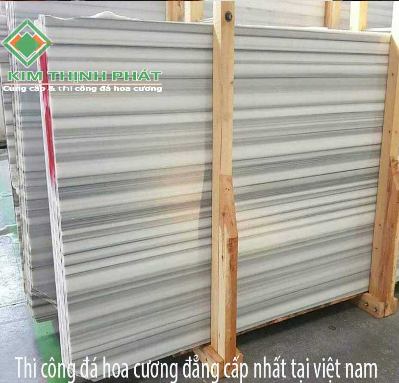 Đá hoa cương trắng xám vân gỗ