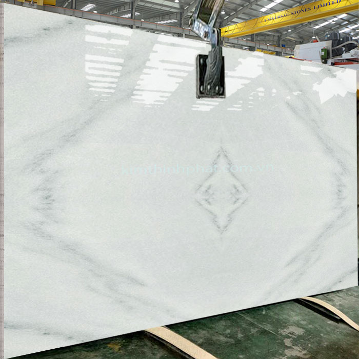 đá hoa cương marble màu trắng vân xanh đen