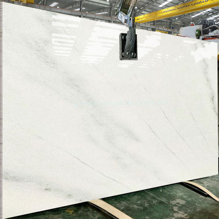 đá hoa cương marble màu trắng vân xanh đen