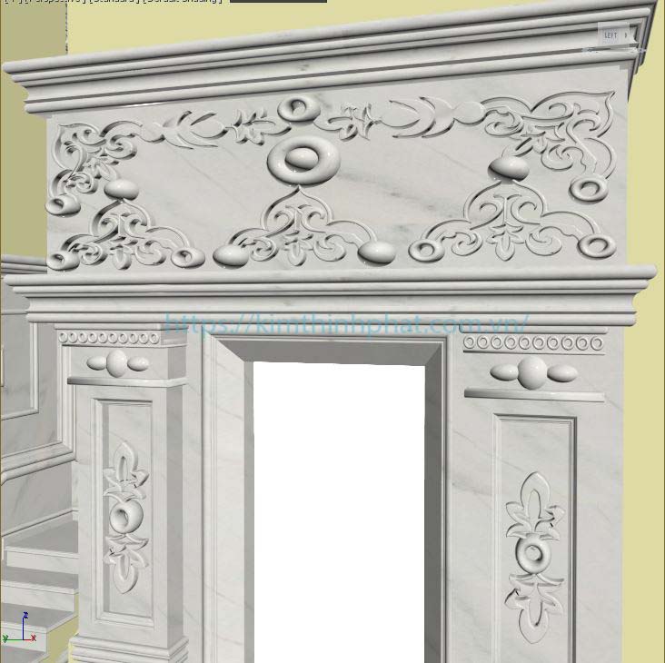 đá hoa cương marble màu trắng vân xanh đen