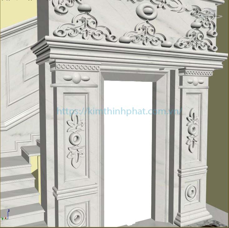 đá hoa cương marble màu trắng vân xanh đen