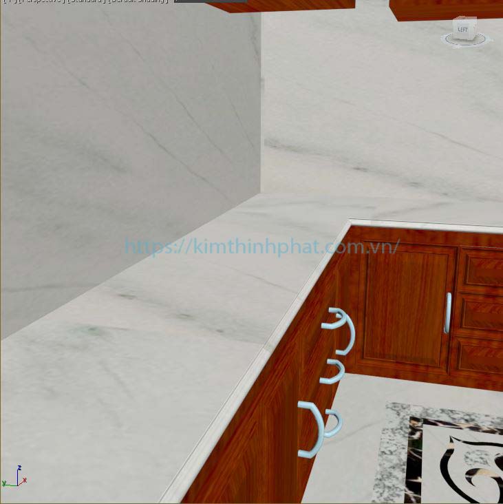 đá hoa cương marble màu trắng vân xanh đen