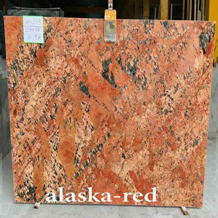 Đá hoa cương granite alaska red 9s